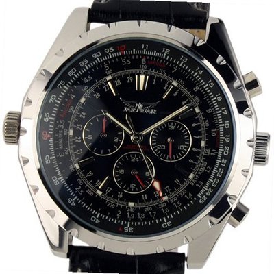 Brand ESS Luxury Gents  Black Aviator Automatic Mechanical WM143?