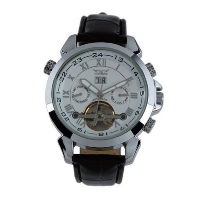 ESS  Gent White Tourbillon Date Aviator Automatic Mechanical WM182