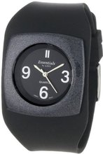 Essential by A.B.S 40011 Genuine Black Silicon Strap