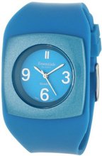 Essential by A.B.S 40013 Genuine Aqua Silicon Strap