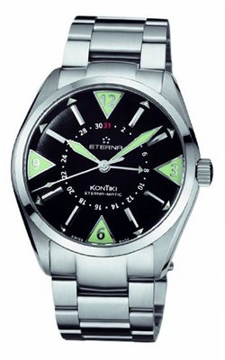 Eterna 1595.41.41.0225 Kontiki Stainless Steel Four-Hands XXL