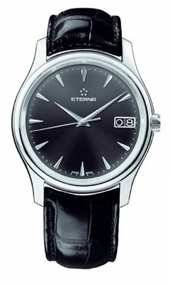 Eterna 7630.41.50.1186 Vaughan Stainless steel Big Date