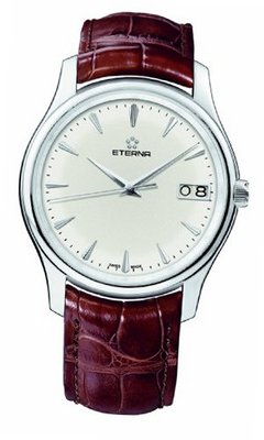 Eterna 7630.41.61.1185 Vaughan Stainless steel Big Date