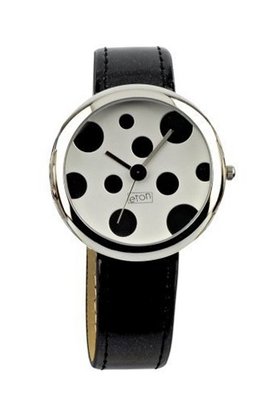 Eton Black Polka Dot Dial 