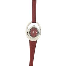 Eton Concentric Circles Metallic Rust Strap Ladies Fashion 3006L