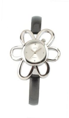 Eton Daisy Black Leather Strap 2763L-0