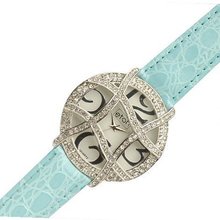 Eton Diamante Leather Strap 