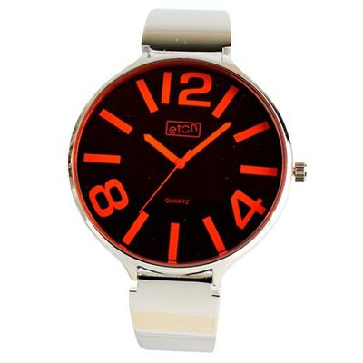 Eton Ladies Bracelet 2873-9 with Black/Orange Dial