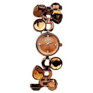 Eton Ladies Brown Diamante 2905-2