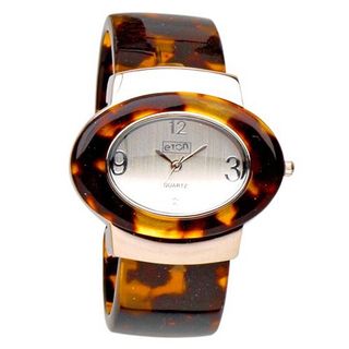 Eton Ladies Brown Tortoise Shell Resin Bangle 2871-1