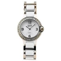 Eton Ladies White Plastic + Metal Bracelet 2869-8