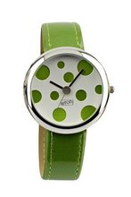 Eton Lime Green Polka Dot Dial 