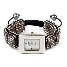 Eton Quartz with Mother of Pearl Dial Analogue Display and Grey Bracelet 3020L-GY