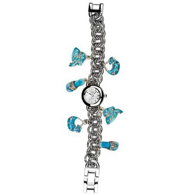 Eton Quartz with Silver Dial Analogue Display and Silver Bracelet 2945L-AQ