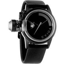 Eviga Bulletor (Black Dial; Silver Bezel)
