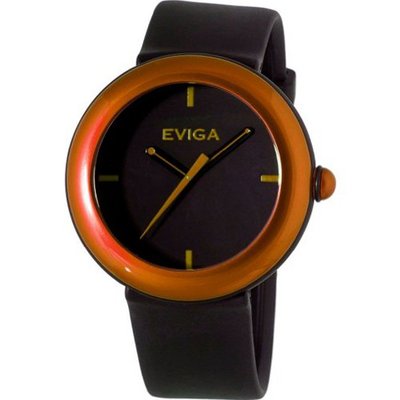 Eviga Cirkle (Black Dial; Brown Bezel)