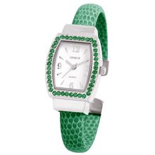 Efactory 0914BG0005 May Birthstone Simulated Leather Bangle Cuff