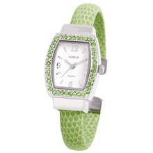 Efactory 0914BG0008 August Birthstone Simulated Leather Bangle Cuff