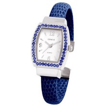 Efactory 0914BG0009 September Birthstone Simulated Leather Bangle Cuff