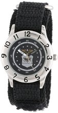 Efactory Kids' 43826-4-E Military U.S. Air Force "Time Teacher" Black Velcro