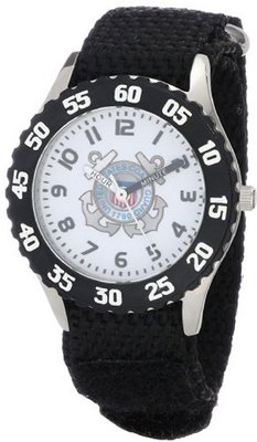 Efactory Kids' W000168 Coast Guard Stainless Steel Time Teacher