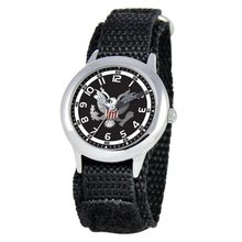 Efactory Kids' W000170 Army Stainless Steel Time Teacher