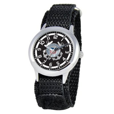 Efactory Kids' W000173 Coast Guard Stainless Steel Time Teacher