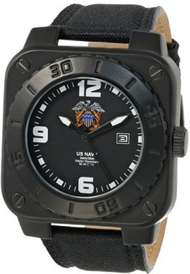 uEwatchfactory Efactory 58242-B Military U.S. Navy "Stealth" 
