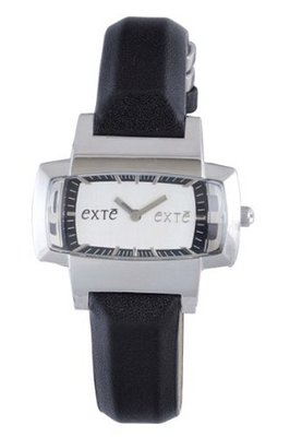 Exte EX.4005L-03 black calfskin band .