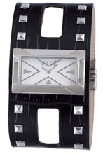 Exte EX.4017M-02 black calfskin band .