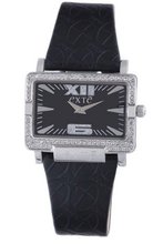 Exte EX.4031L-02Z black calfskin band .