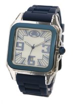 EX The Ego with Blue and White Dial and Blue Silicone Strap EX-26-G03