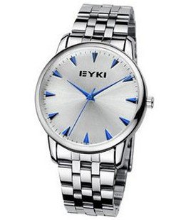 uEyki by Ufingo Ufingo-Business Casual Retro Stainless Steel Band Quartz For /Ladies/Girls-Blue 