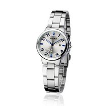 uEyki by Ufingo Ufingo-Fashion Cool Luxury Stainless Steel Band Quartz With Calendar For /Ladies/Girls-Blue 