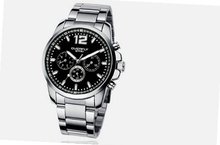 uEyki by Ufingo Ufingo-Stainless Steel Three Calendar Racing Outdoor Sports Wrist For /Boys-Black 