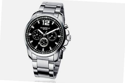 uEyki by Ufingo Ufingo-Stainless Steel Three Calendar Racing Outdoor Sports Wrist For /Boys-Black 