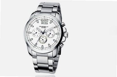 uEyki by Ufingo Ufingo-Stainless Steel Three Calendar Racing Outdoor Sports Wrist For /Boys-White 