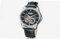 Ufingo-Automatic Mechanical Hollow Business High End Luxury Casual For /Boys-Black