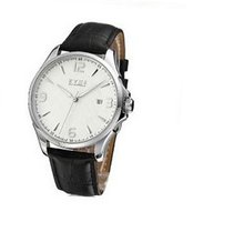 Ufingo-Automatic Mechanical Waterproof Hollow Leather Strap Fashion Stylish For /Boys-White