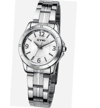 Ufingo-Business Casual Creative Unique Calendar Quartz For /Ladies/Girls-White