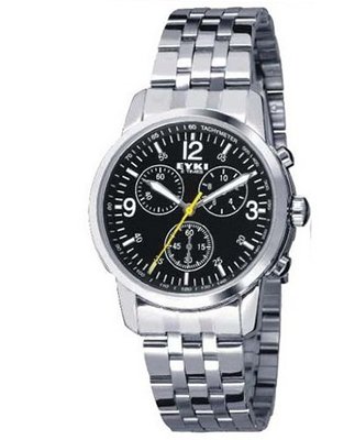 Ufingo-High End Luxury Fashion Stainless Steel Band Wrist Quartz For /Boys-Black