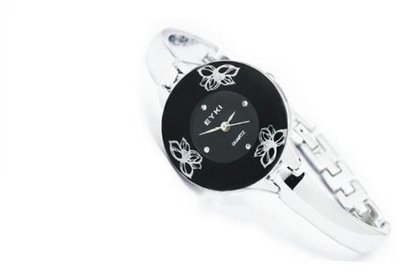 Ufingo-Ink Painting Lotus OL Fashion Elegant Nice For /Ladies/Girls-Black