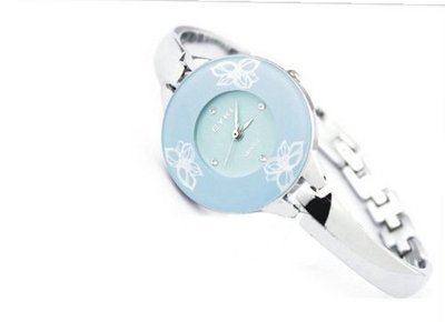 Ufingo-Ink Painting Lotus OL Fashion Elegant Nice For /Ladies/Girls-Blue