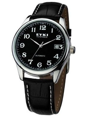 Ufingo-Korean Fashion Automatic Mechanical Stylish For /Boys-Black