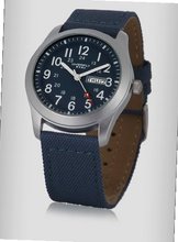 Ufingo-Korean Fashion Dual Calendar Waterproof Creative Unique Quartz For /Boys-Blue