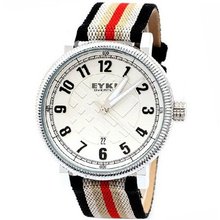 Eyki 8455 Laether Military Army Sports Calendar Water Resistant Box Packaging (White Face)