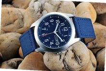 EYKI 8479 Quartz Weaving Strap Waterproof Sports Wristes Blue