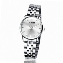 EYKI Stainless Steel Quartz Analog Wrist EET8603AGL White Face