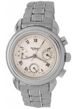 Faconnable Stainless-Steel Chrono Louisiane with White Dial