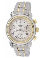 Faconnable Two-Tone Stainless Steel Chrono Louisiane with Beige Dial